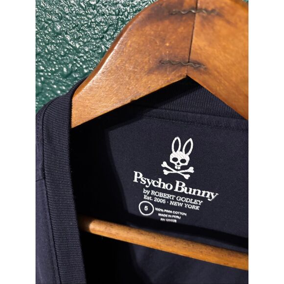 Psycho Bunny Mens Graphic T-Shirt Sz 5/Medium - Picture 4 of 4